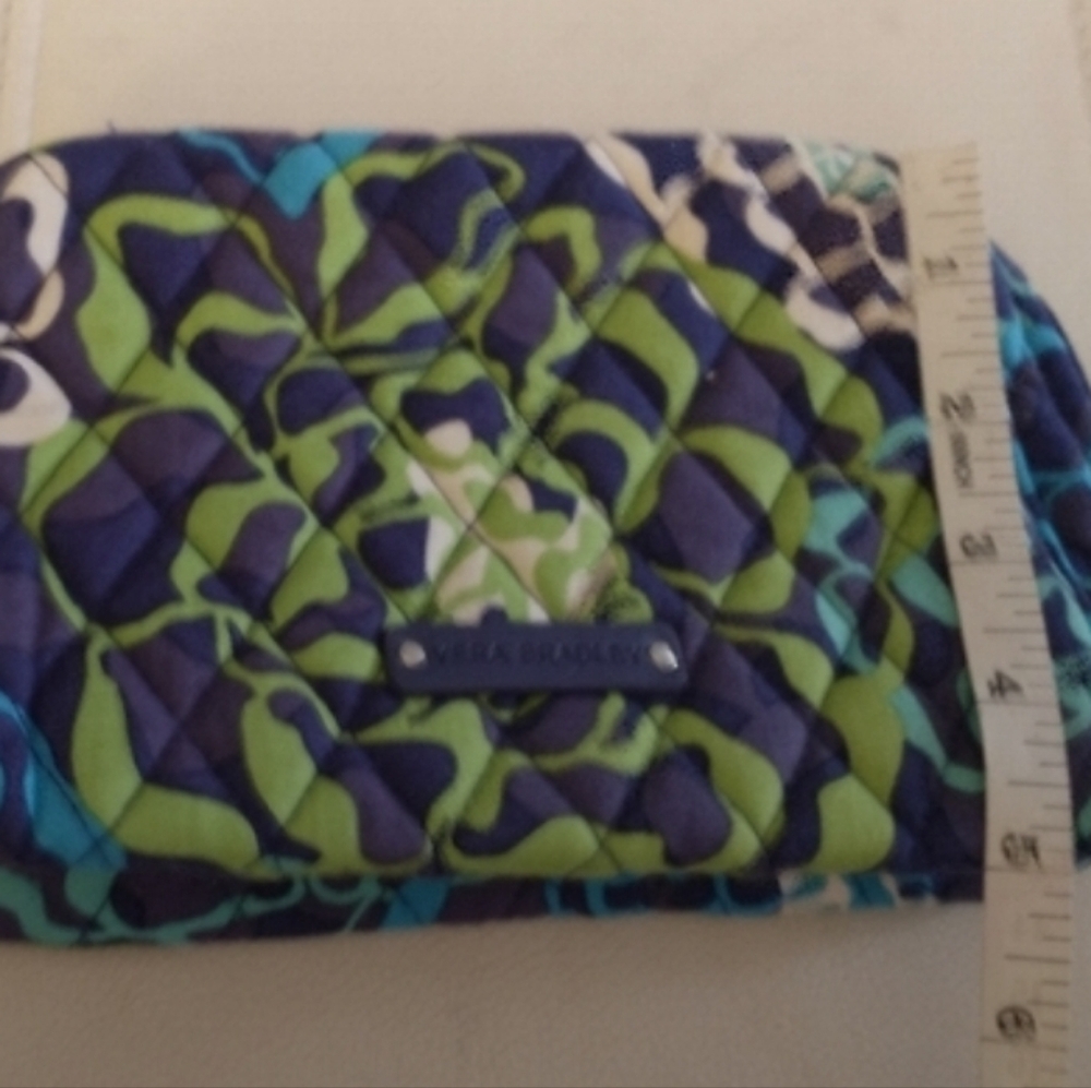 Brand new with tags Vera Bradley Large Cosmetic Bag Pattern: Katalina Blues - Picture 7 of 7